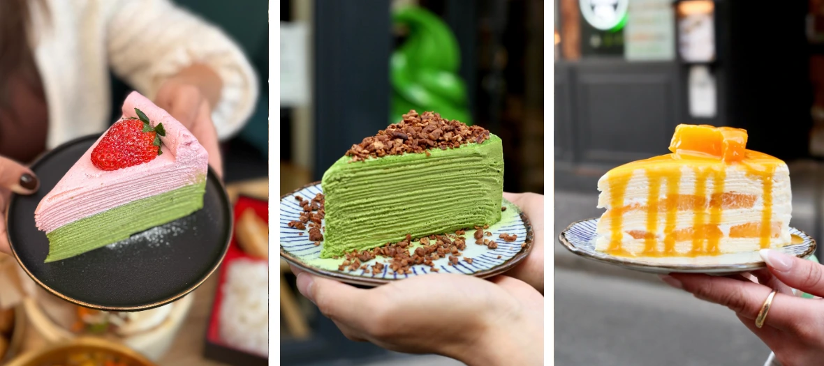 Design sans titre (1) Le mille-crêpes au matcha