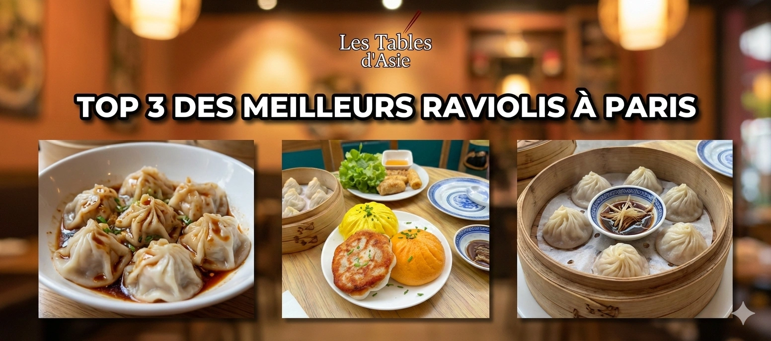 Meilleurs Raviolis Paris : Notre Top 3 Incontournable | Les Tables d’Asie