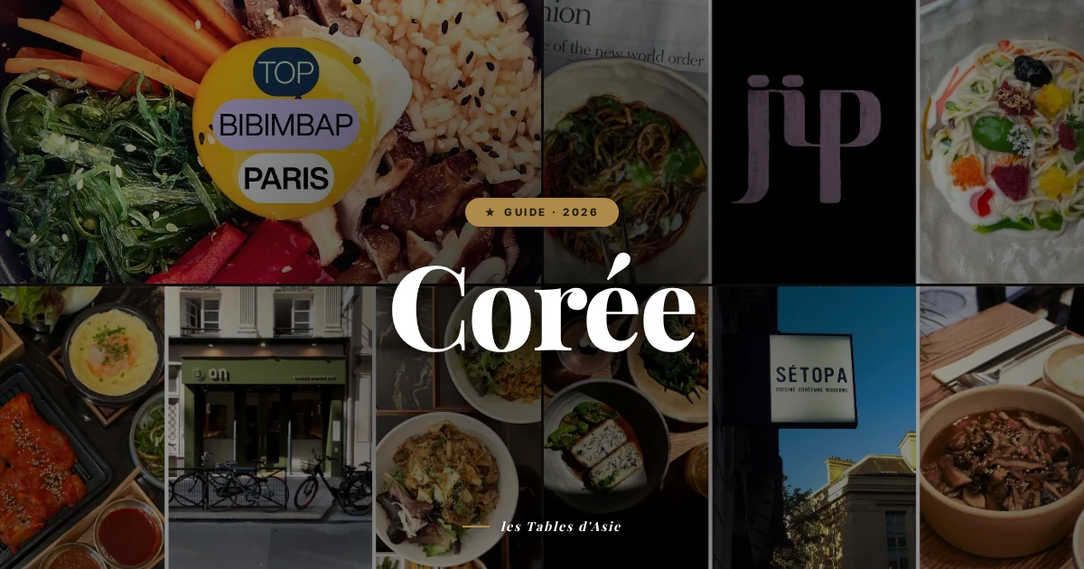Meilleurs restaurants coréens de Paris : top 2026
