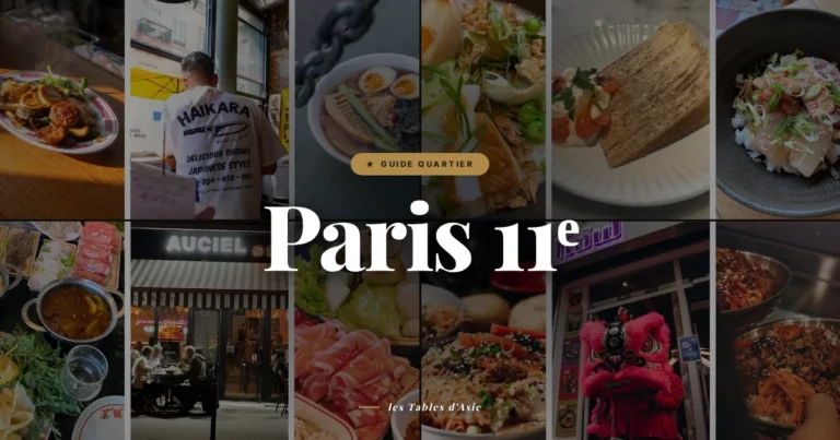 Meilleurs restaurants asiatiques dans le 11ᵉ arrondissement de Paris