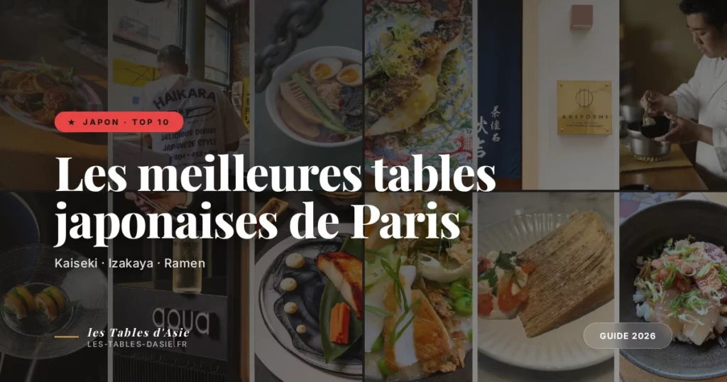 Meilleurs restaurants japonais de Paris — Les Tables d\'Asie