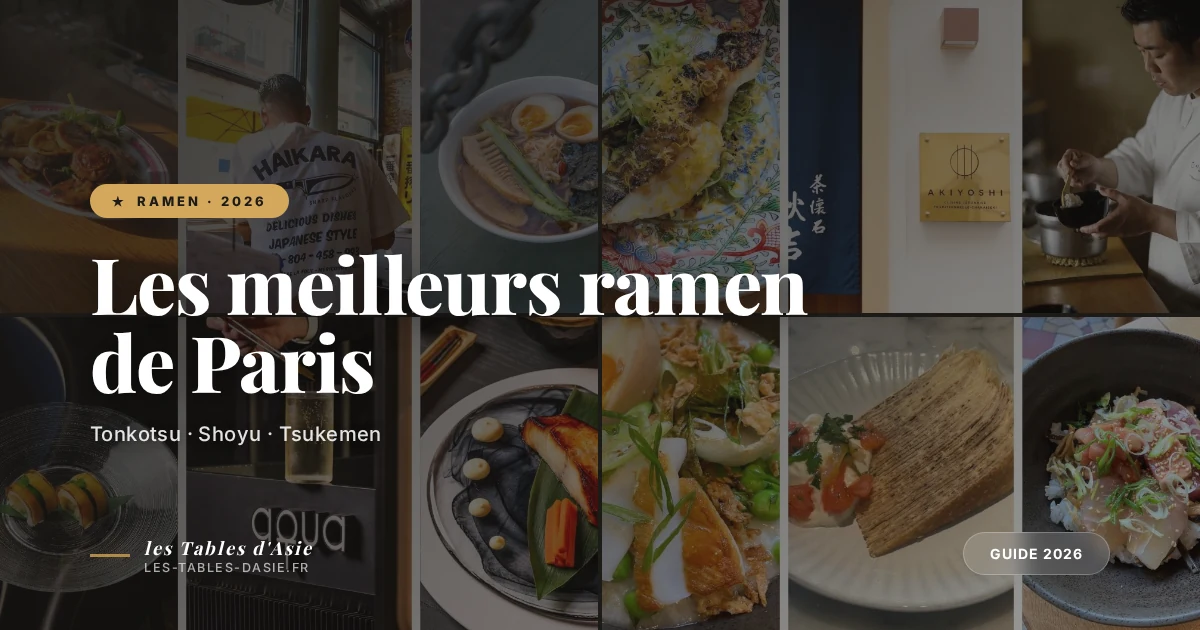 Meilleurs ramen de Paris : où manger en 2026