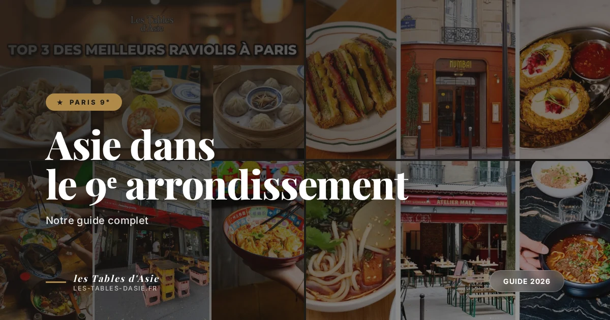 Meilleurs restaurants asiatiques dans le 9ᵉ arrondissement de Paris