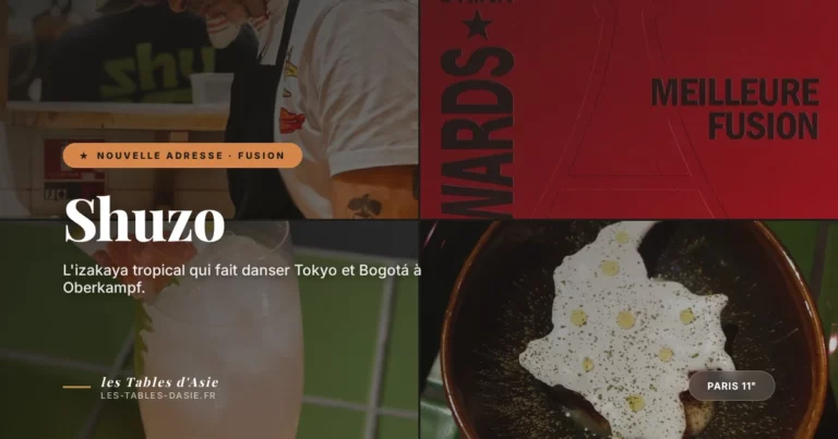Shuzo : l'izakaya tropical qui fait vibrer le 11ᵉ entre Tokyo et Bogotá