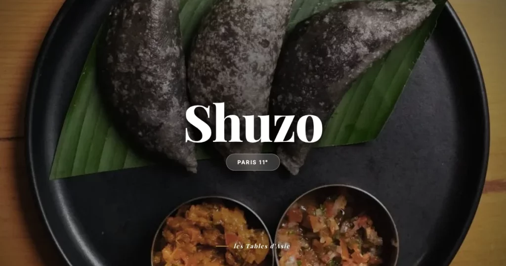 Shuzo — Les Tables d\'Asie