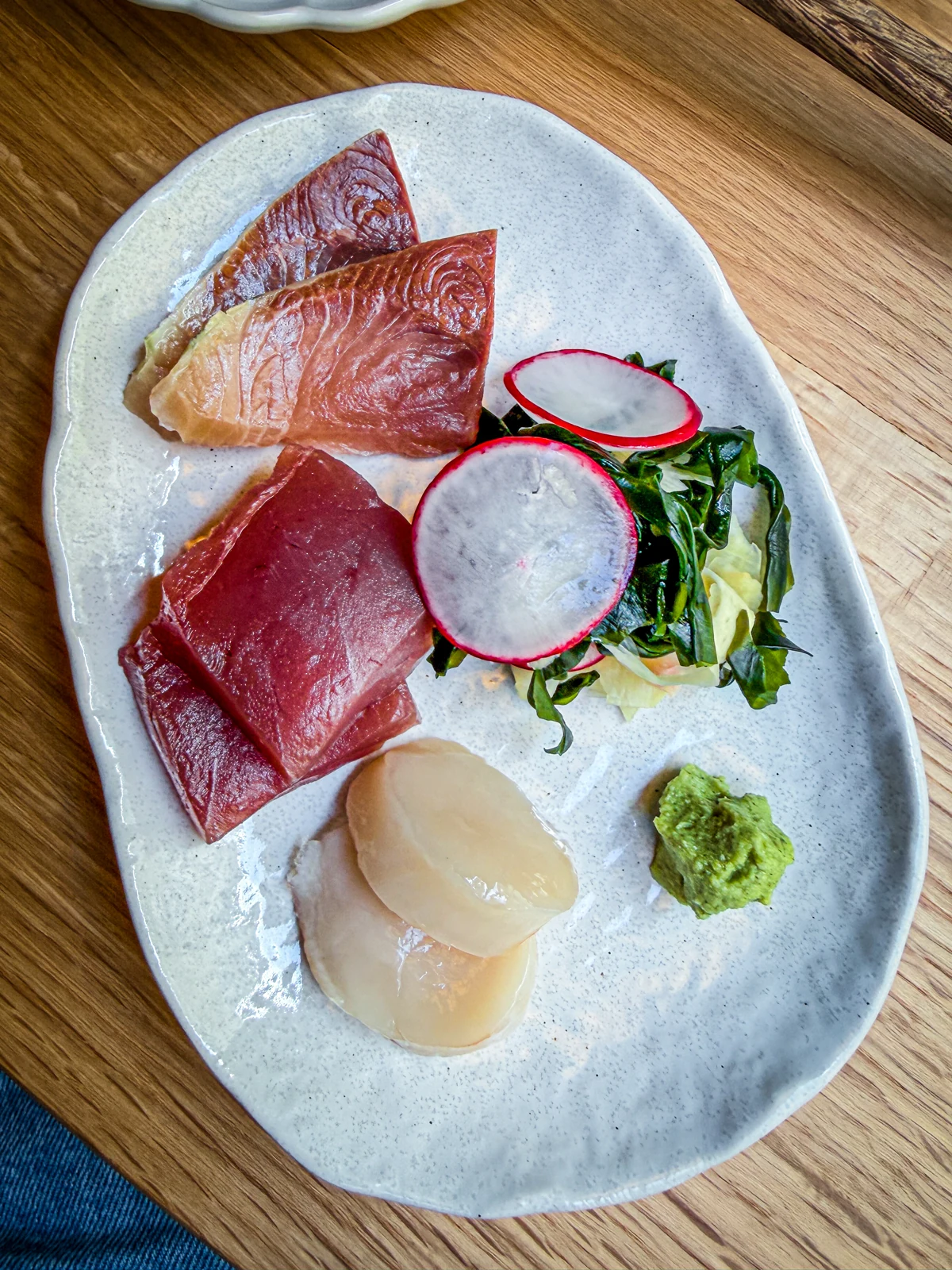 Yukihira — sashimi moriawase, poissons crus du jour