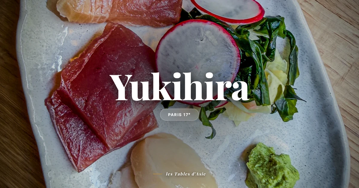 Yukihira : le meilleur izakaya de Paris, discret mais majuscule