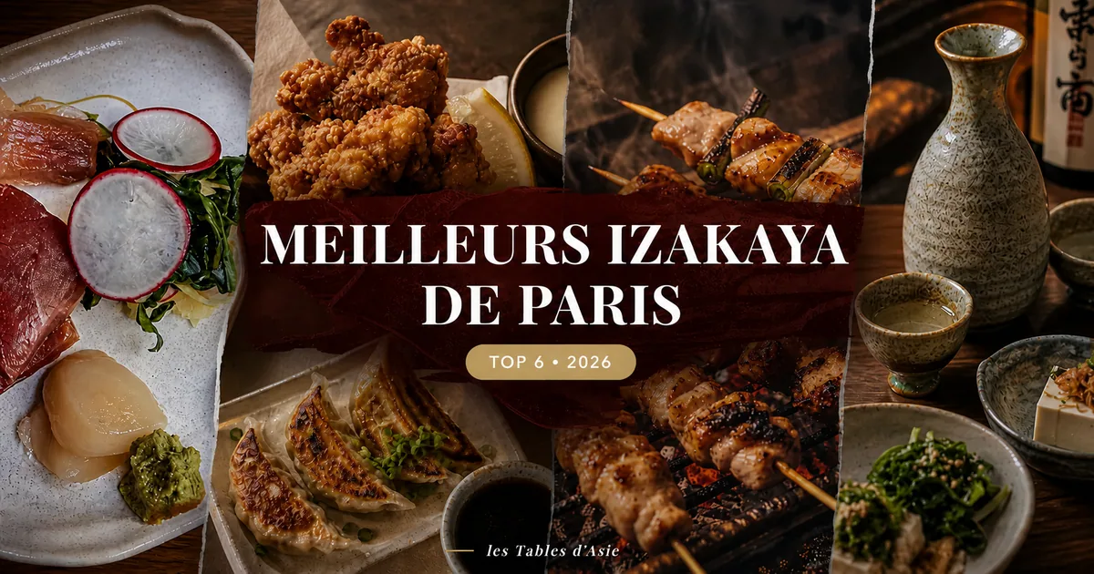 Meilleurs izakaya de Paris : notre top 6 en 2026